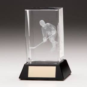 Ice Hockey Crystal Block